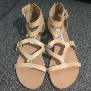 Steve Madden Nude Cage Sandals